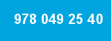 978 049 25 40